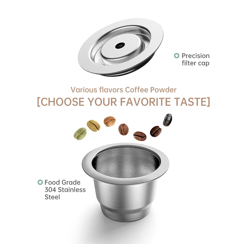 Reusable Nespresso Coffee Capsules