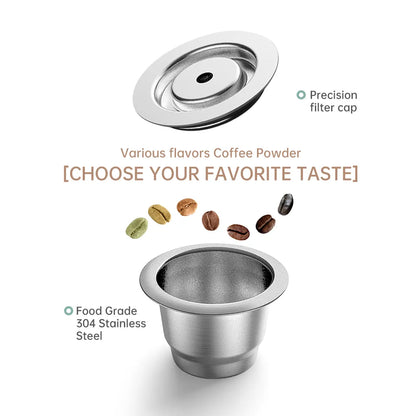 Reusable Nespresso Coffee Capsules