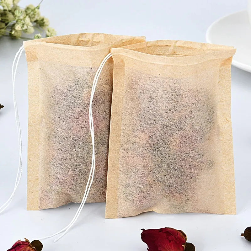 100Pcs  Biodegradable Paper filter bags