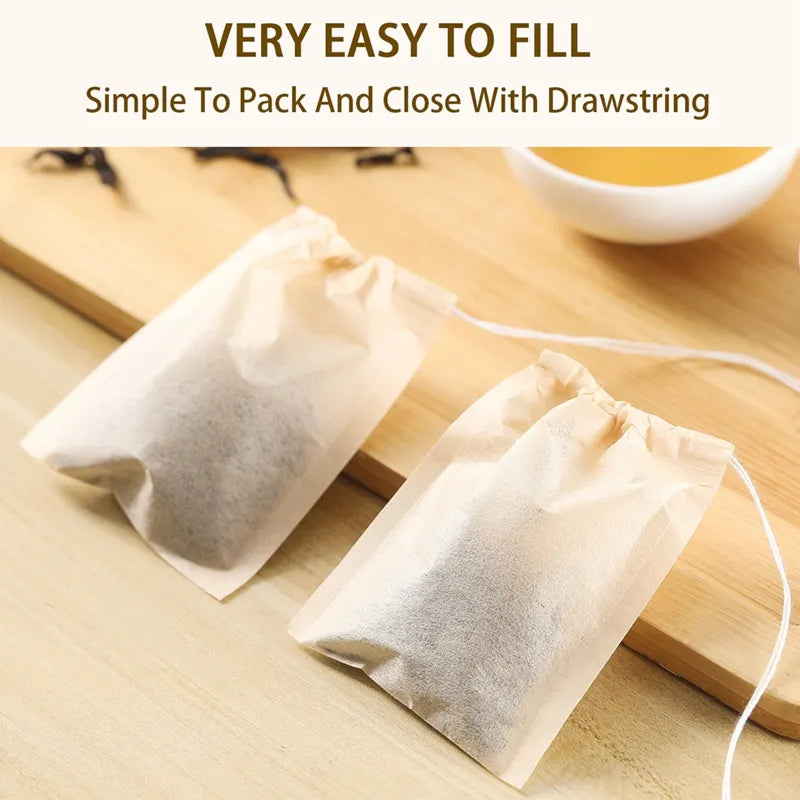 100Pcs  Biodegradable Paper filter bags
